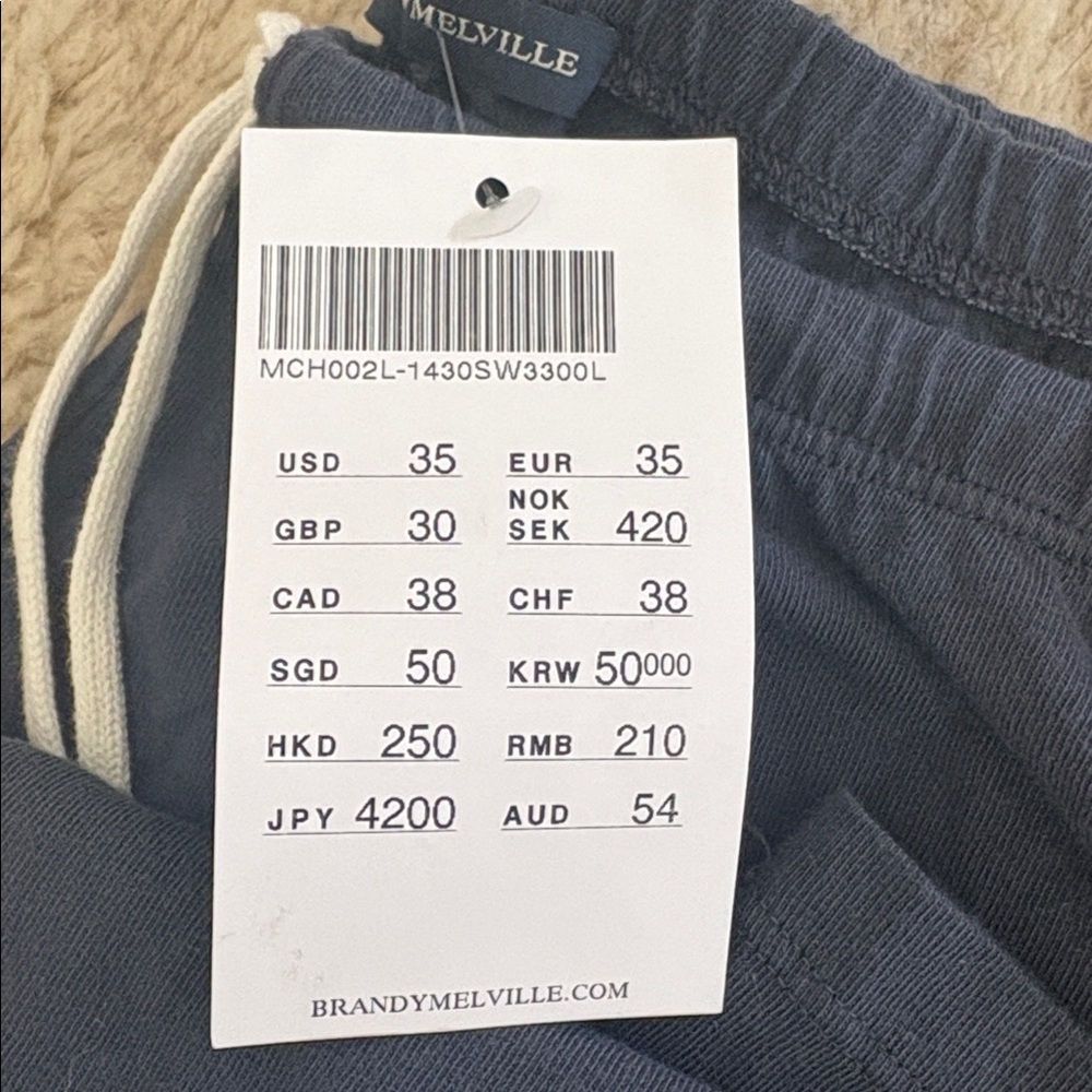 Brandy Melville Black Drawstring Lounge Pants - Picture 7 of 7